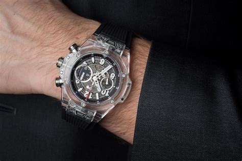 clear hublot replica